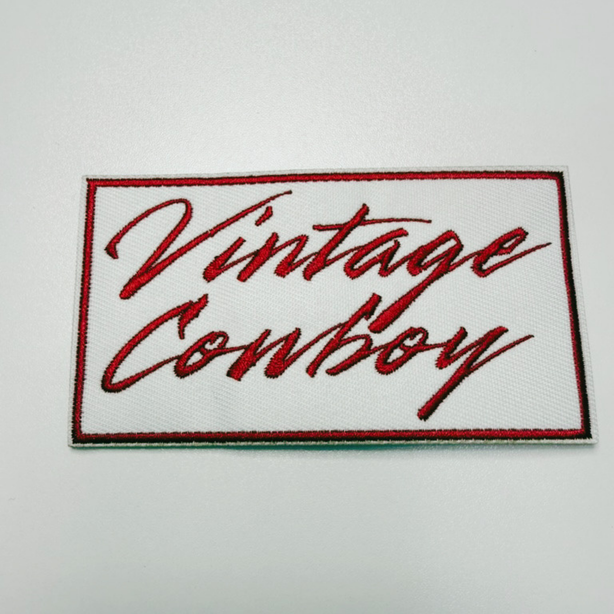 PREORDER 4" Vintage Cowboy  -  Embroidered Hat Patch