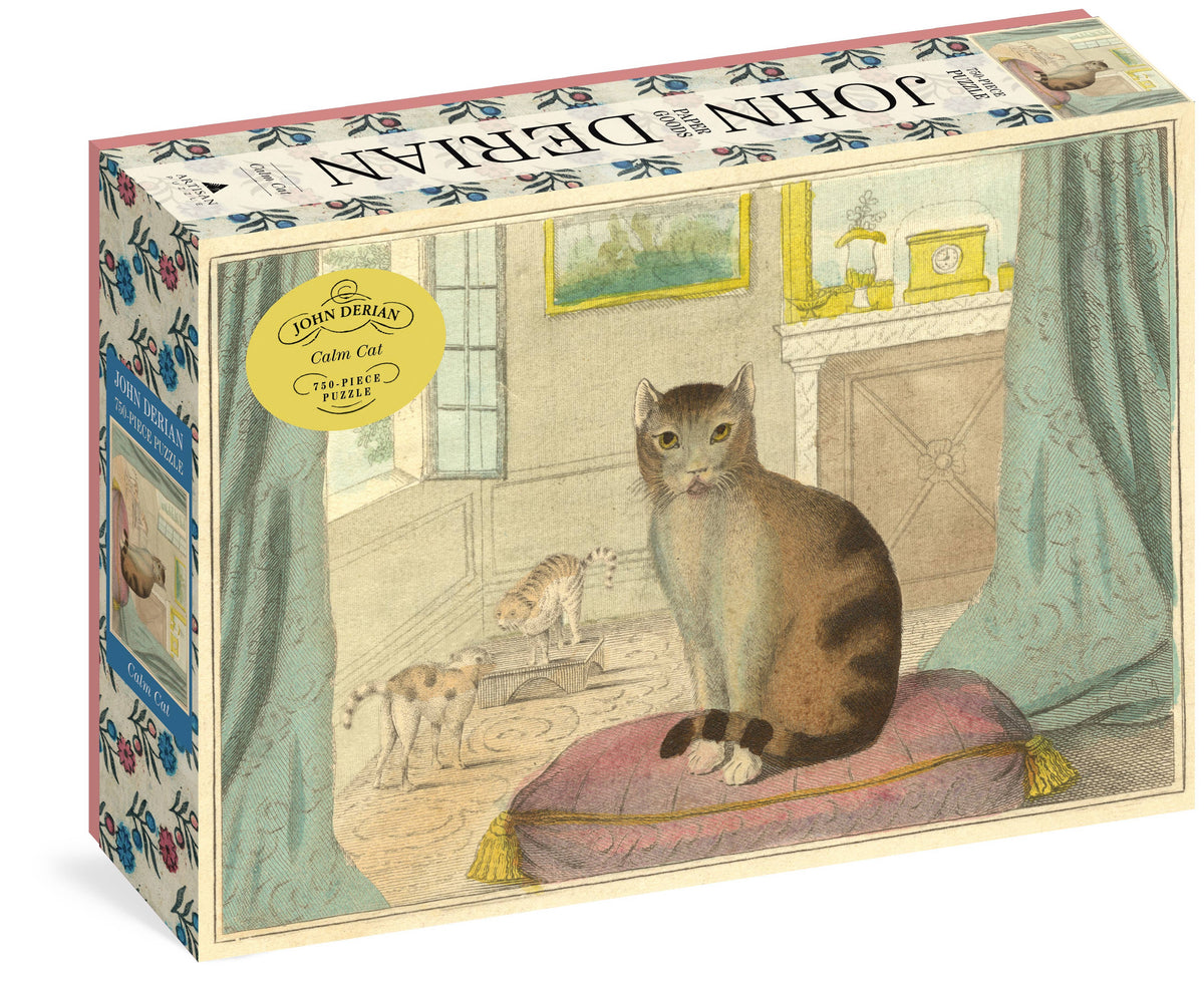 PREORDER - John Derian Paper Goods: Calm Cat 750-Piece Puzzle