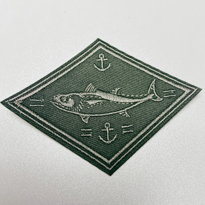 PREORDER - 3" Fishing  Patch  -  Embroidered Hat Patch