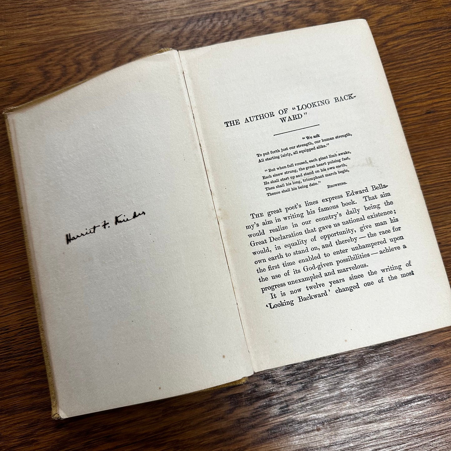 Looking Backward 2000-1887 by Edward Bellamy