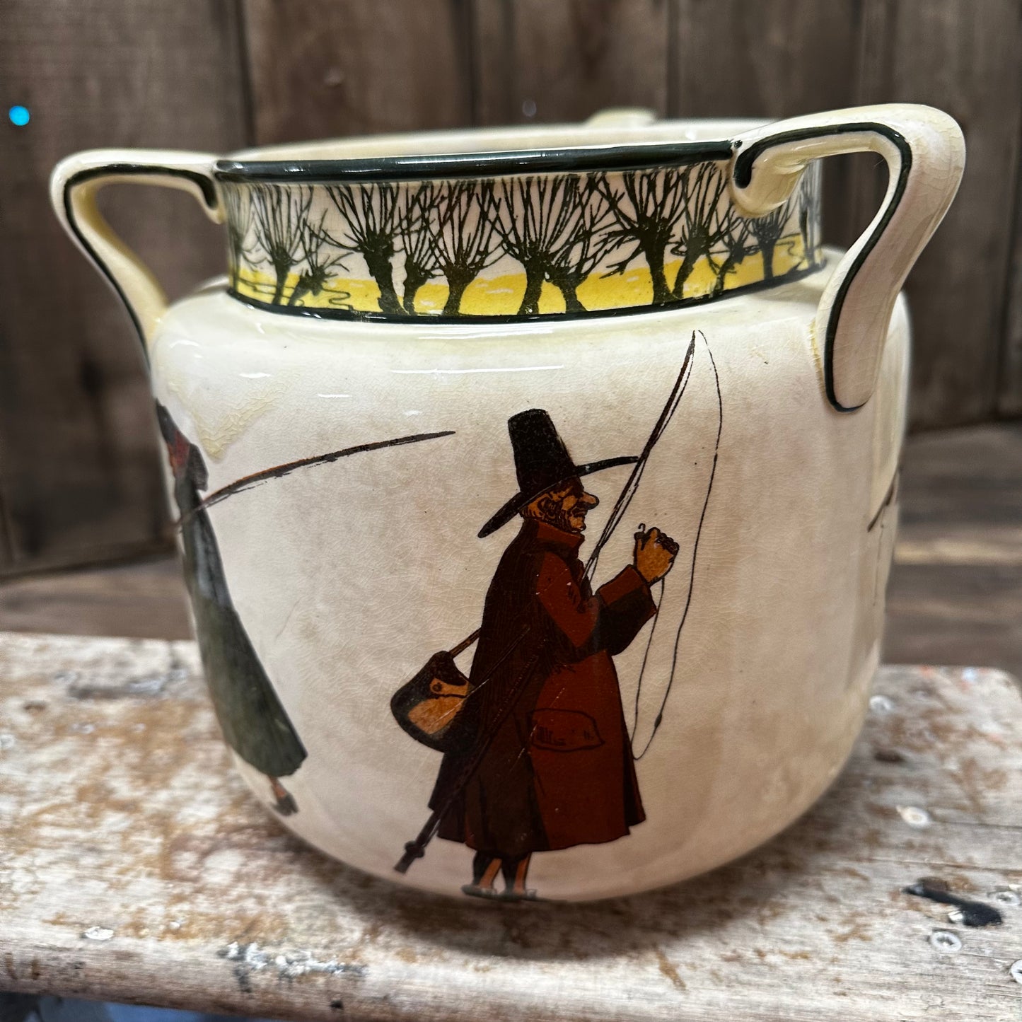 Royal Doulton Isaac Walton Seriesware Jardiniere