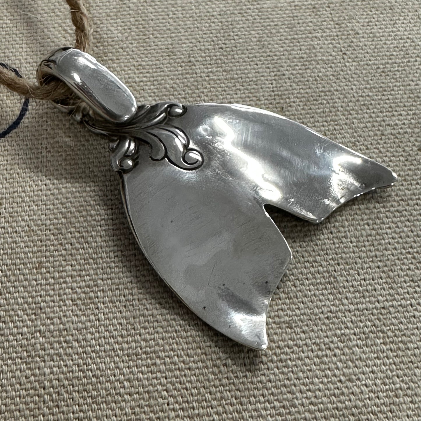 Fancy Romance of the Sea Mermaid Tail Pendant