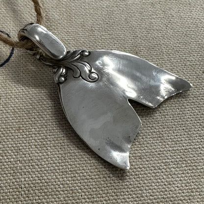 Fancy Romance of the Sea Mermaid Tail Pendant