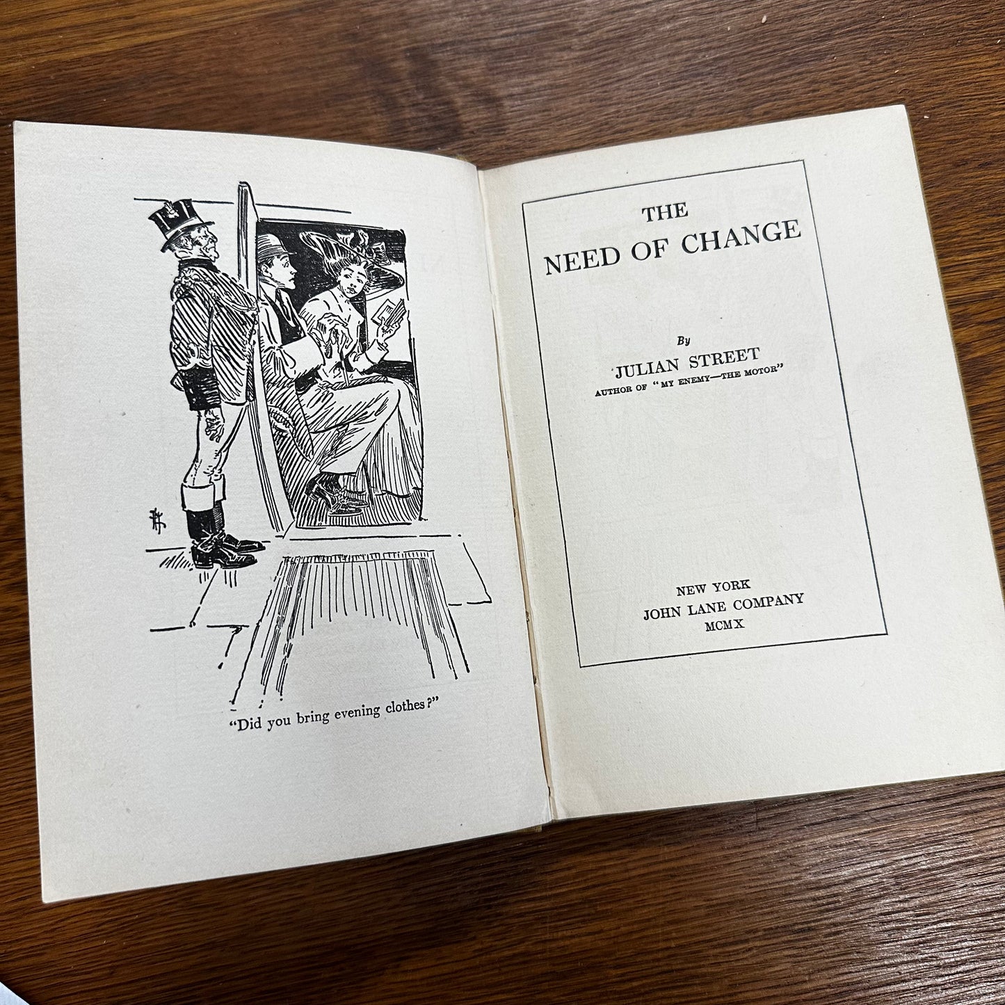 The Need of Change by Julian Street