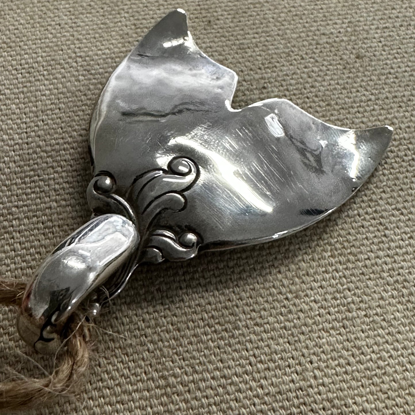 Fancy Romance of the Sea Mermaid Tail Pendant