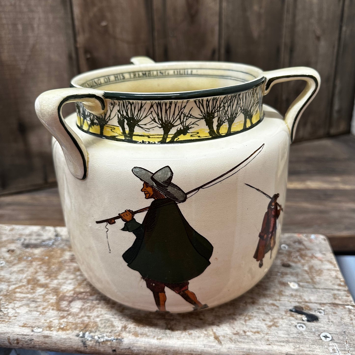 Royal Doulton Isaac Walton Seriesware Jardiniere