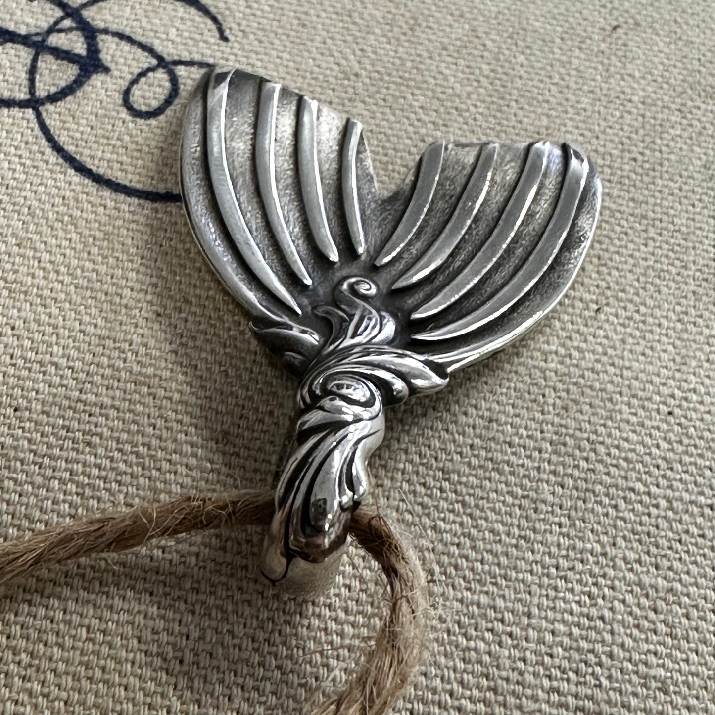 Fancy Romance of the Sea Mermaid Tail Pendant