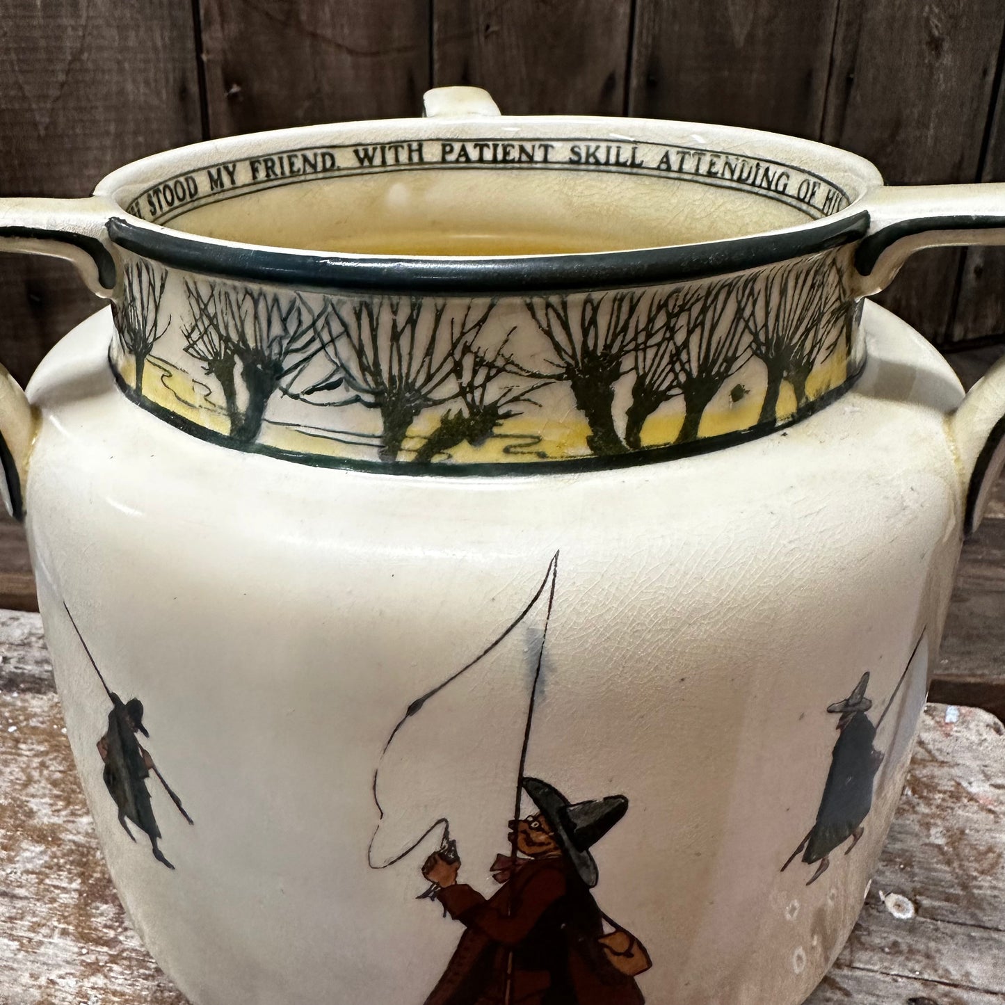 Royal Doulton Isaac Walton Seriesware Jardiniere