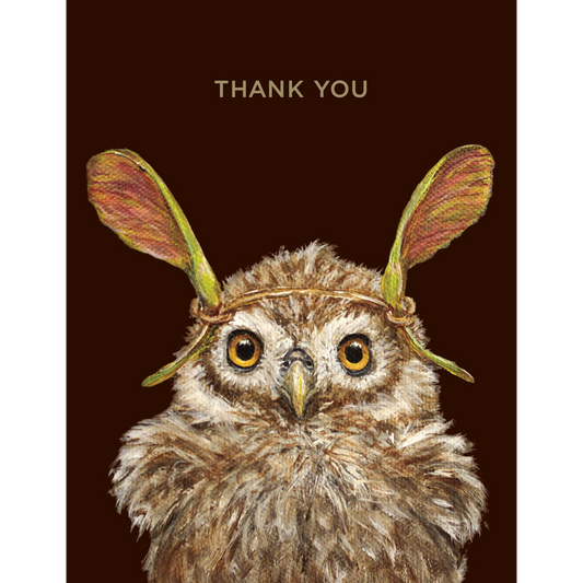 Thank You Owl Card
