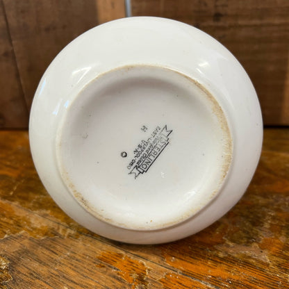 US Army Medical Department Large Creamer Red White Restaurant Ware 1950s Sterling China HO