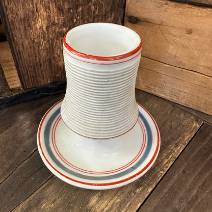 Vintage Match Strike Pyrogene Bistro Match Striker Keeper Ash Tray