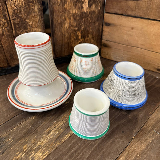 Vintage Match Strike Pyrogene Bistro Match Striker Keeper Ash Tray