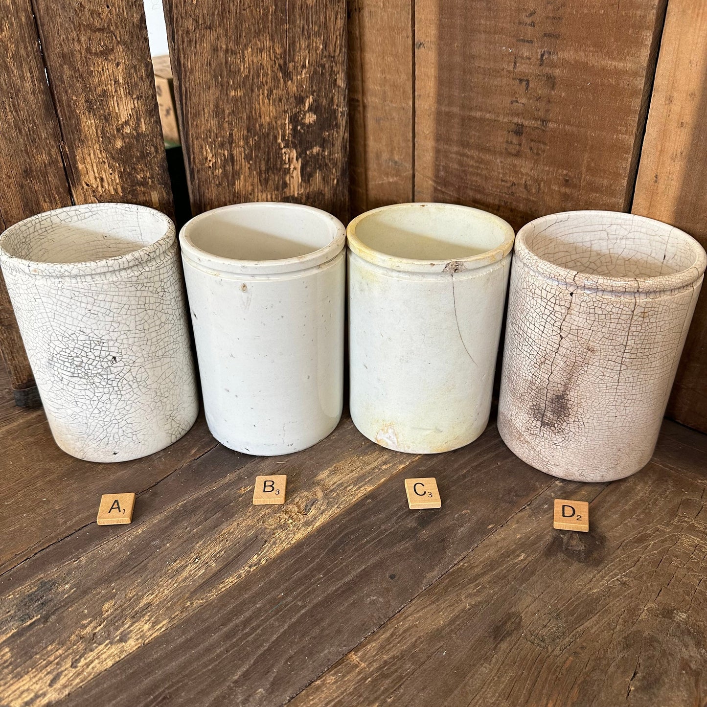 Antique English 2# Two Pound James Keiller & Sons Marmalade Pot Dundee