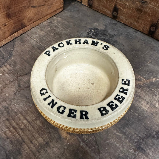 Match Strike Ashtray Advertising Packham's Ginger Beere Beer 1023
