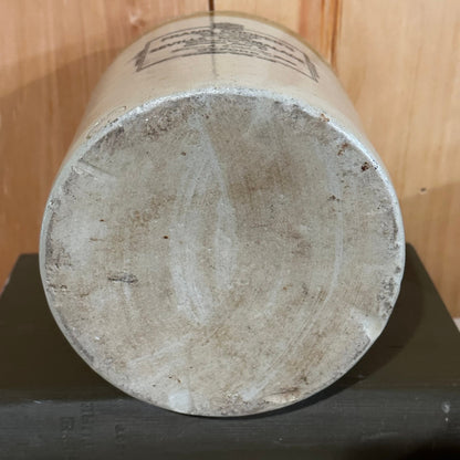 Antique Frank Cooper Rare 5 Pound Brown Top Jar Pot Crock Marmalade English Advertising